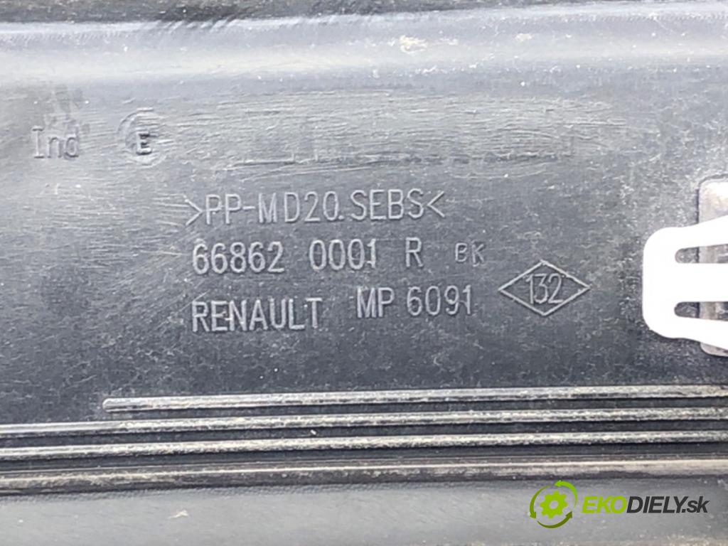RENAULT LAGUNA III Grandtour (KT0/1) 2007 - 2015    2.0 dCi (KT07, KT0J, KT14, KT1A, KT1S) 96 kW [131 KM] olej napędowy 2007 - 2015  Torpédo, plast pod čelné okno 668620001 (Torpédo)