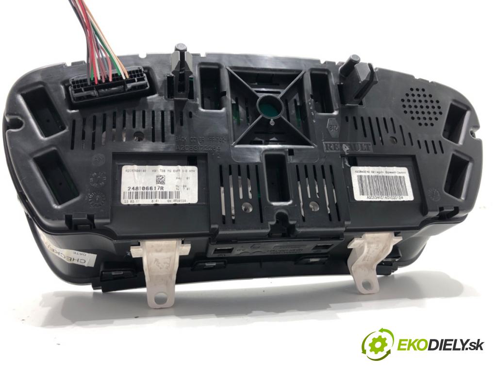 RENAULT LAGUNA III Grandtour (KT0/1) 2007 - 2015    2.0 dCi (KT07, KT0J, KT14, KT1A, KT1S) 96 kW [131 KM] olej napędowy 2007 - 2015  Prístrojovka 248106617R (Prístrojová doska, displej)