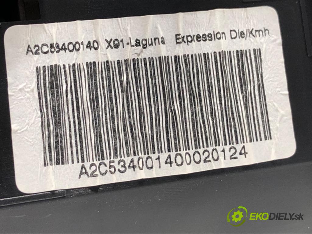 RENAULT LAGUNA III Grandtour (KT0/1) 2007 - 2015    2.0 dCi (KT07, KT0J, KT14, KT1A, KT1S) 96 kW [131 KM] olej napędowy 2007 - 2015  Prístrojovka 248106617R (Prístrojová doska, displej)