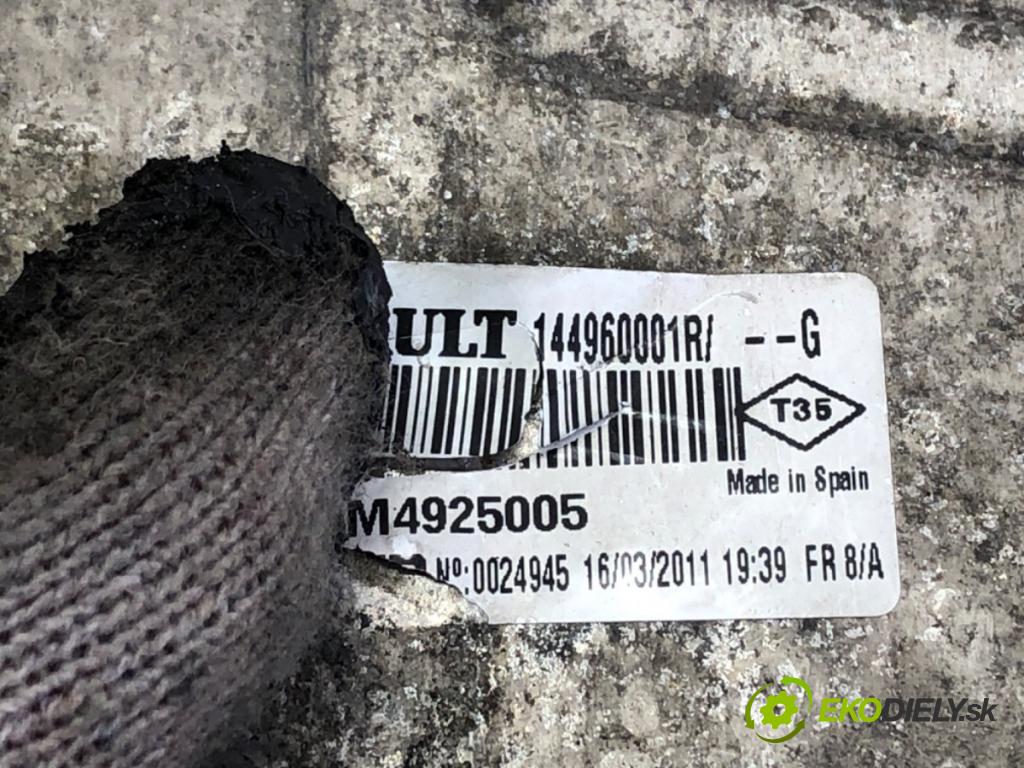 RENAULT LAGUNA III Grandtour (KT0/1) 2007 - 2015    2.0 dCi (KT07, KT0J, KT14, KT1A, KT1S) 96 kW [131 KM] olej napędowy 2007 - 2015  intercooler 144960001R (Chladiče nasávaného vzduchu (intercoolery))