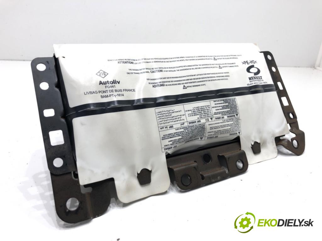 RENAULT LAGUNA III Grandtour (KT0/1) 2007 - 2015    2.0 dCi (KT07, KT0J, KT14, KT1A, KT1S) 96 kW [131 KM] olej napędowy 2007 - 2015  AirBag spolujazdca 985250010R (Airbag)