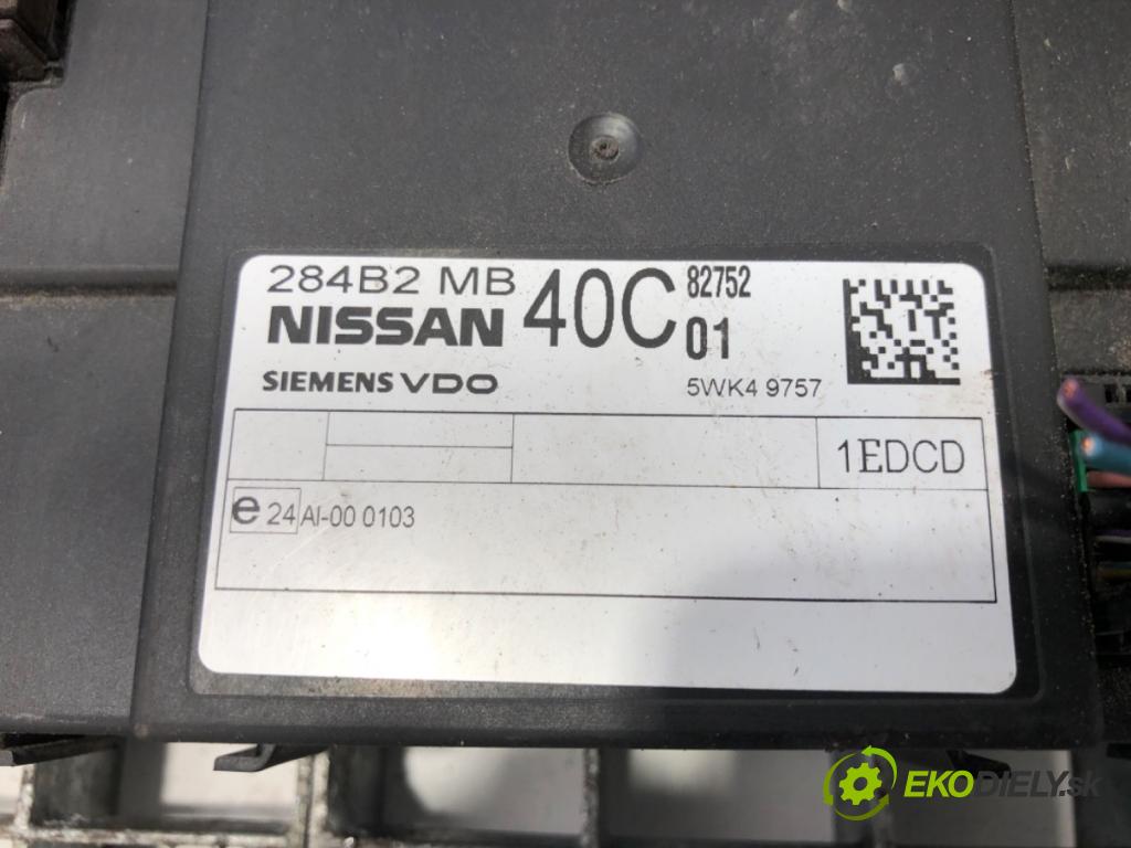NISSAN CABSTAR (F24M, F24W) 2006 - 2013    35.13 DCI, 45.13 DCI 2.5 (F24M) 96 kW [131 KM] olej napędowy 2006 - 2012  Modul komfortu 284B2MB (Modul komfortu)