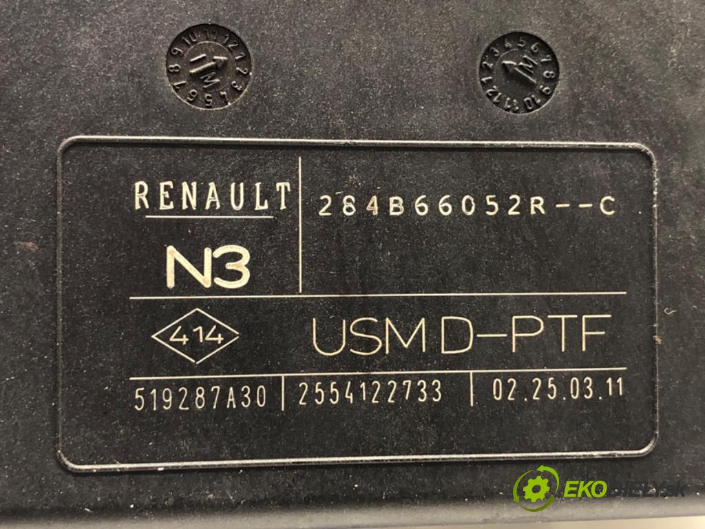 RENAULT LAGUNA III Grandtour (KT0/1) 2007 - 2015    2.0 dCi (KT07, KT0J, KT14, KT1A, KT1S) 96 kW [131 KM] olej napędowy 2007 - 2015  Modul USM 284B66052R (Ostatné)