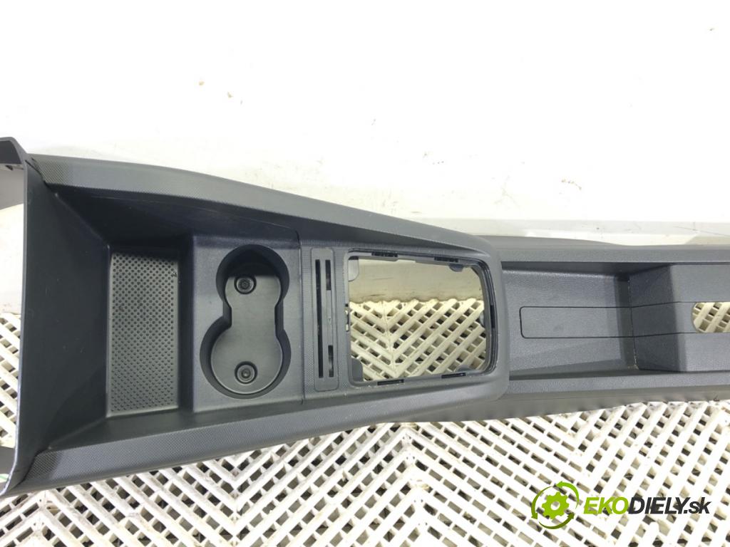SKODA FABIA III (NJ3) 2014 - 2022    1.0 TSI 70 kW [95 KM] benzyna 2014 - 2022  Tunel stredový 6V0863243 6V0863739 (Stredový tunel / panel)