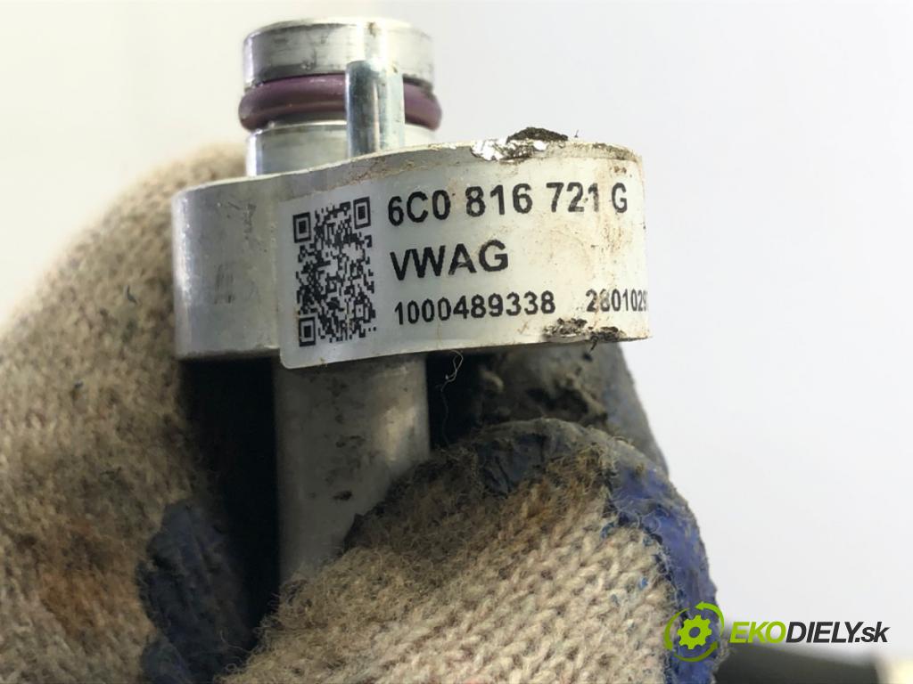 SKODA FABIA III (NJ3) 2014 - 2022    1.0 TSI 70 kW [95 KM] benzyna 2014 - 2022  rúrka klimatizácie 6C0816721G (Rúrka klimatizácie)