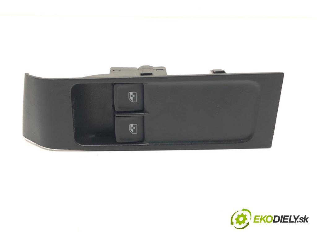 SKODA FABIA III (NJ3) 2014 - 2022    1.0 TSI 70 kW [95 KM] benzyna 2014 - 2022  Prepínač okien 5E0959858A (Prepínač/spínač/tlačidlo a ovládač kúrenia)
