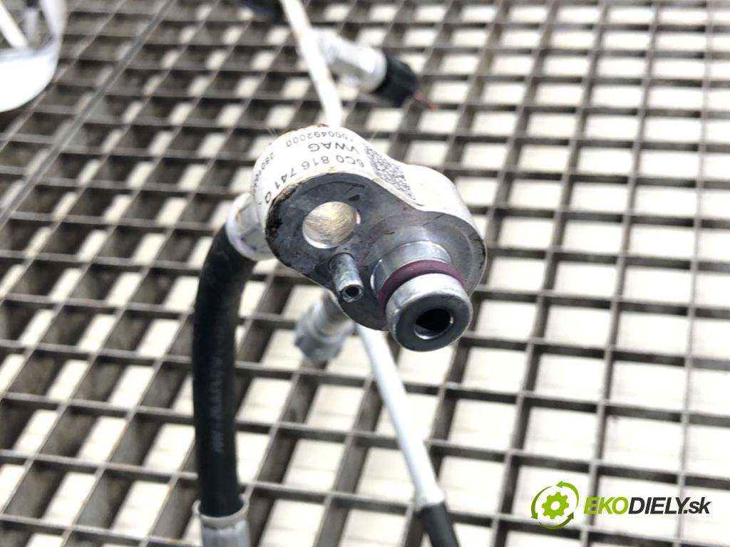 SKODA FABIA III (NJ3) 2014 - 2022    1.0 TSI 70 kW [95 KM] benzyna 2014 - 2022  rúrka klimatizácie 6C0816741Q (Rúrka klimatizácie)