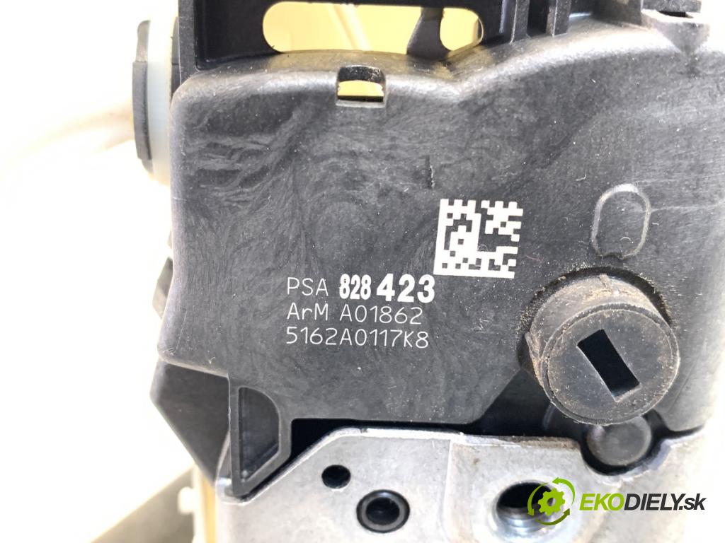 CITROEN BERLINGO MULTISPACE (B9) 2008 - 2022    1.6 HDi 90 68 kW [92 KM] olej napędowy 2010 - 2022  zámok dveře pravý zadní část