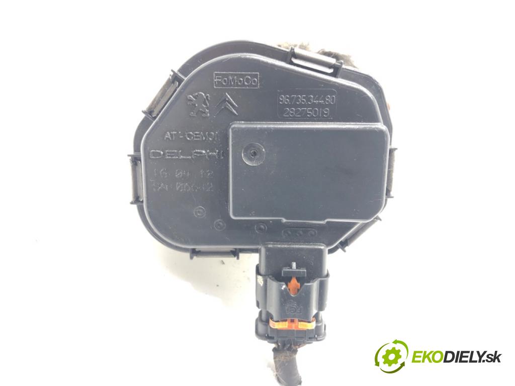 CITROEN BERLINGO MULTISPACE (B9) 2008 - 2022    1.6 HDi 90 68 kW [92 KM] olej napędowy 2010 - 2022  Škrtiaca klapka 9673534480 (Škrtiaca klapka)