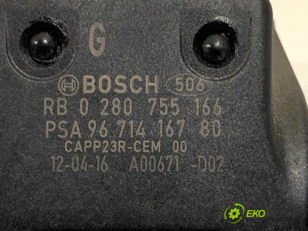 CITROEN BERLINGO MULTISPACE (B9) 2008 - 2022    1.6 HDi 90 68 kW [92 KM] olej napędowy 2010 - 2022  Potenciometer plynu 9671416780 (Pedál)