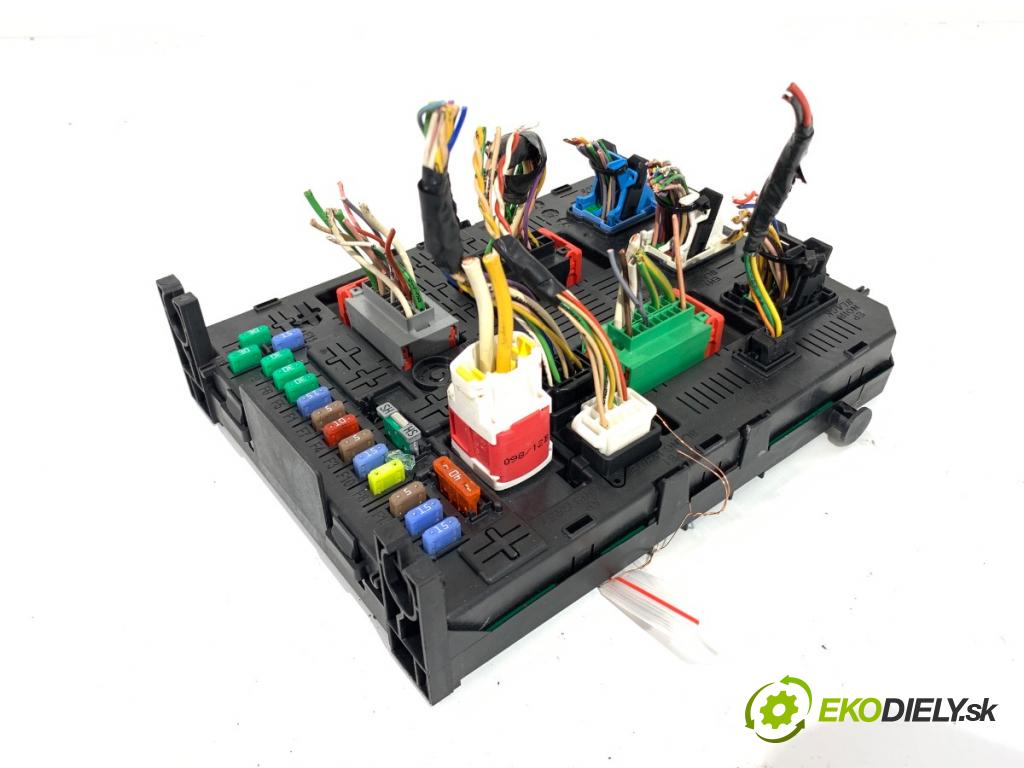 CITROEN BERLINGO MULTISPACE (B9) 2008 - 2022    1.6 HDi 90 68 kW [92 KM] olej napędowy 2010 - 2022  modul BSI 28116487-2 (Pojistkové skříňky)