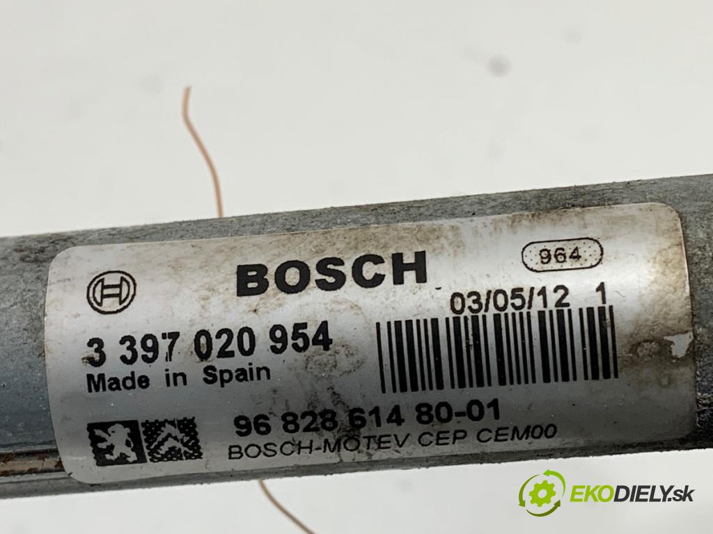 CITROEN BERLINGO MULTISPACE (B9) 2008 - 2022    1.6 HDi 90 68 kW [92 KM] olej napędowy 2010 - 2022  Mechanizmus stieračov predný 9682861480 (Motorček stieračov predné)