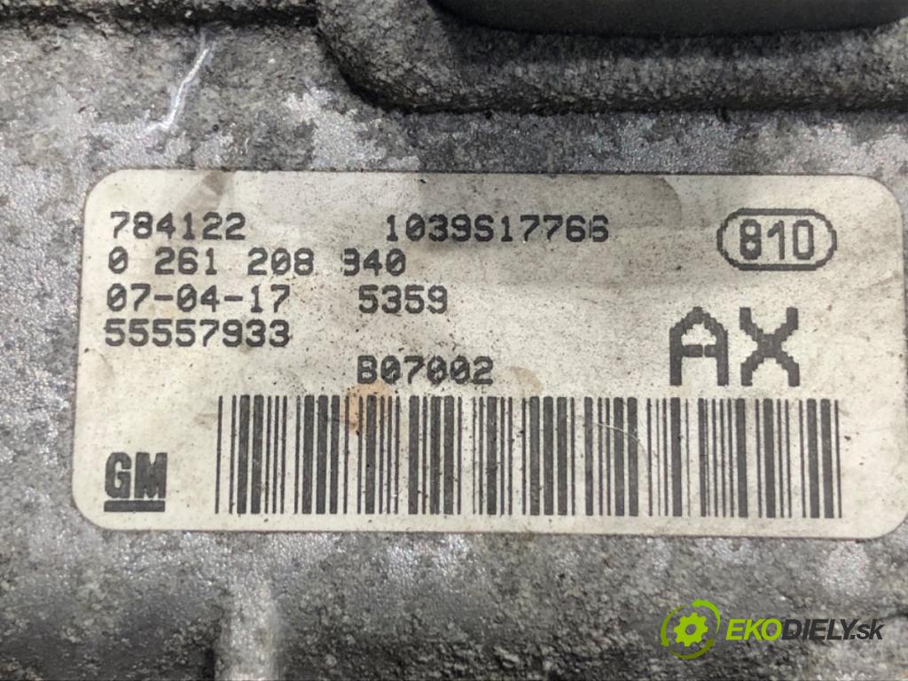 OPEL CORSA D (S07) 2006 - 2014    1.2 (L08, L68) 59 kW [80 KM] benzyna 2006 - 2014  riadiaca jednotka Motor 55557933 (Riadiaca jednotka)
