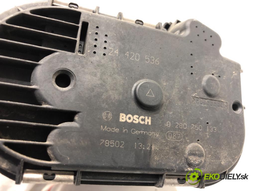 OPEL CORSA D (S07) 2006 - 2014    1.2 (L08, L68) 59 kW [80 KM] benzyna 2006 - 2014  Škrtiaca klapka 24420536 (Škrtiaca klapka)