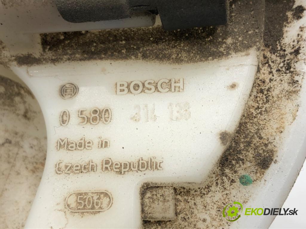 OPEL CORSA D (S07) 2006 - 2014    1.2 (L08, L68) 59 kW [80 KM] benzyna 2006 - 2014  pumpa paliva 0580314138