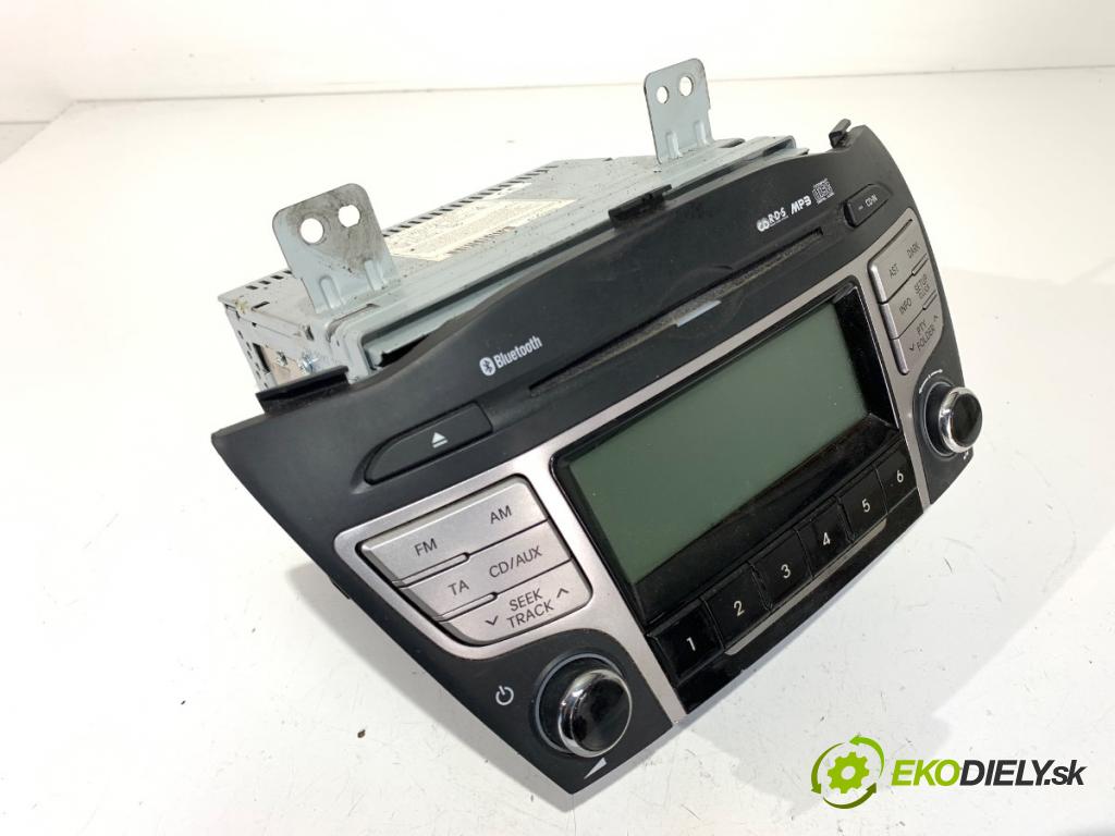 HYUNDAI ix35 (LM, EL, ELH) 2009 - 2022    1.7 CRDi 85 kW [116 KM] olej napędowy 2010 - 2022  RADIO 96160-2Y730TAN (Audio zariadenie)