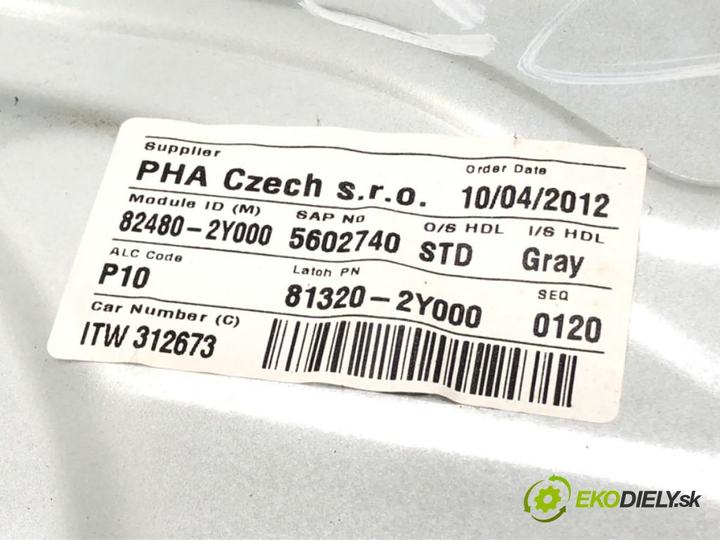 HYUNDAI ix35 (LM, EL, ELH) 2009 - 2022    1.7 CRDi 85 kW [116 KM] olej napędowy 2010 - 2022  mechanismus okna pravý přední část
