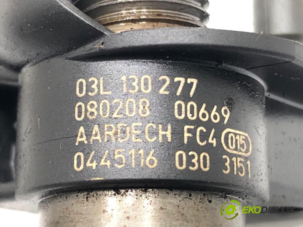 AUDI A4 B8 (8K2) 2007 - 2015    2.0 TDI 105 kW [143 KM] olej napędowy 2007 - 2015  Vstrekovacie ventily 03L130277