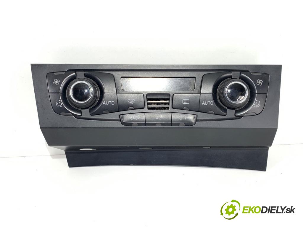 AUDI A4 B8 (8K2) 2007 - 2015    2.0 TDI 105 kW [143 KM] olej napędowy 2007 - 2015  Panel ovládania kúrenia 8T2820043M (Prepínač/spínač/tlačidlo a ovládač kúrenia)
