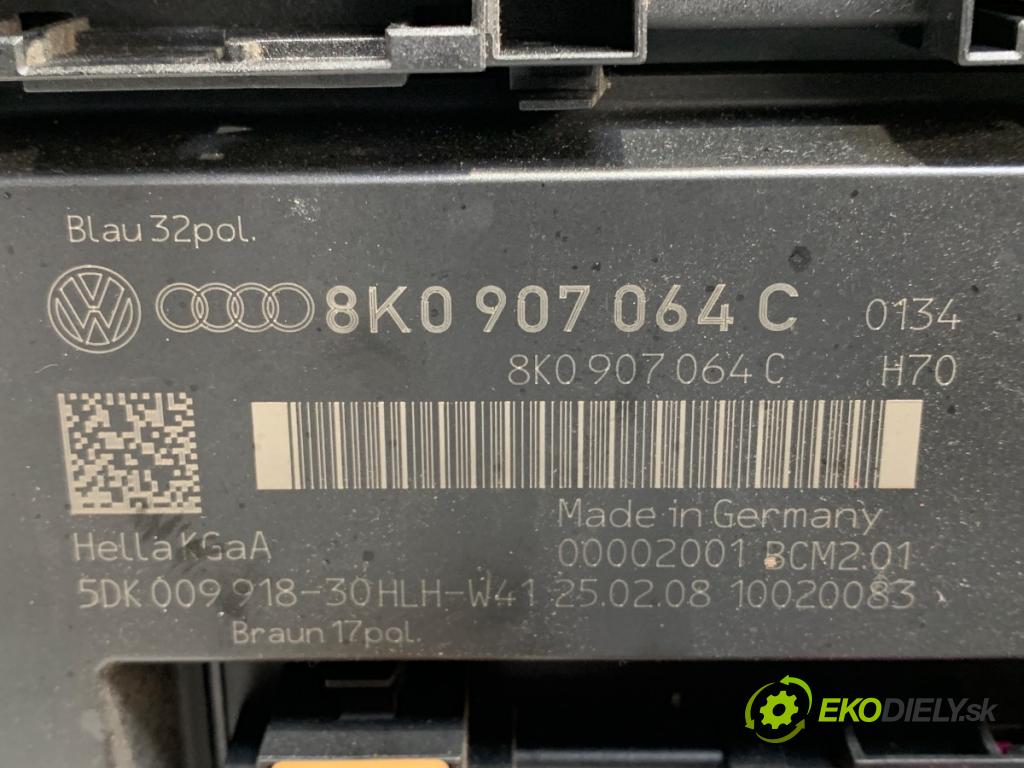 AUDI A4 B8 (8K2) 2007 - 2015    2.0 TDI 105 kW [143 KM] olej napędowy 2007 - 2015  Modul BCM 8K0907064C (Ostatné)
