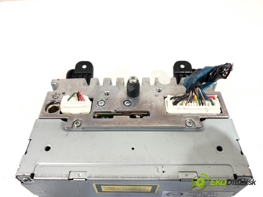 MAZDA 2 (DE_, DH_) 2007 - 2015    1.3 (DE3FS) 63 kW [86 KM] benzyna 2007 - 2015  RADIO 14797629 DF7466A40 (Audio zariadenie)