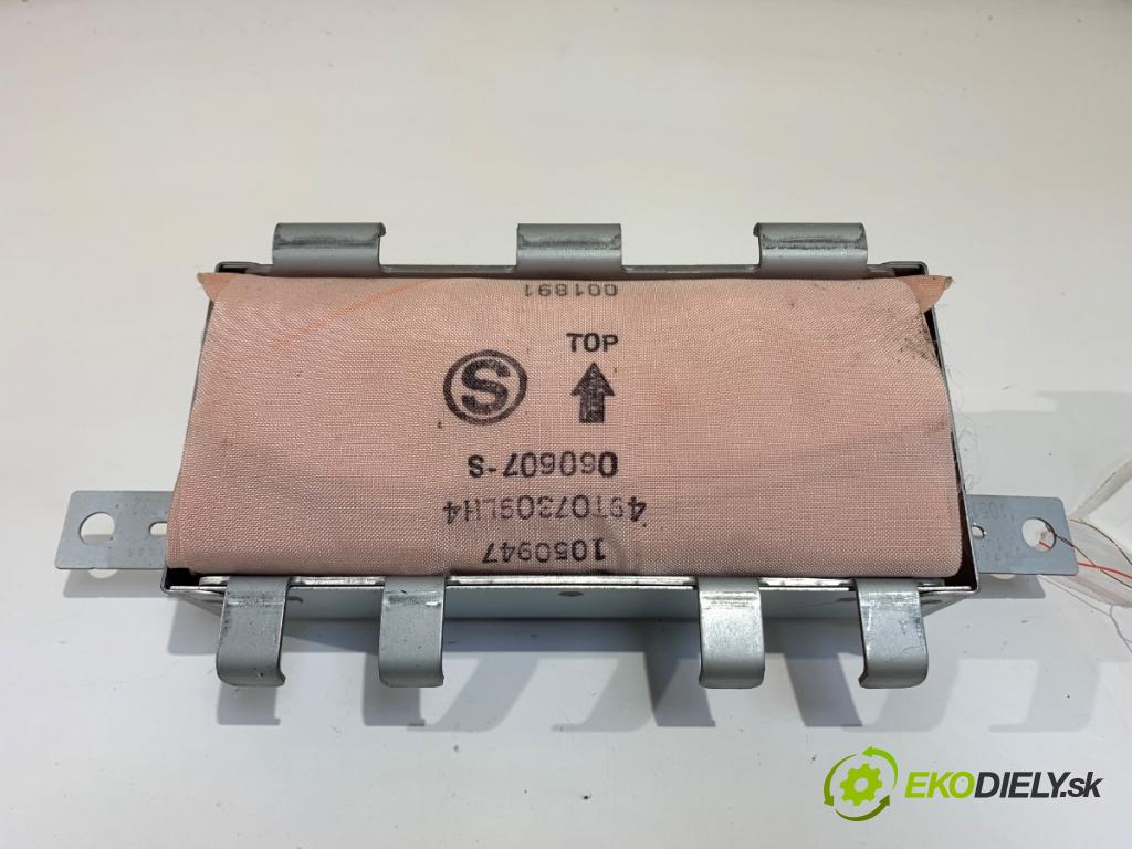 MAZDA 2 (DE_, DH_) 2007 - 2015    1.3 (DE3FS) 63 kW [86 KM] benzyna 2007 - 2015  AirBag spolujezdce  (Airbagy)