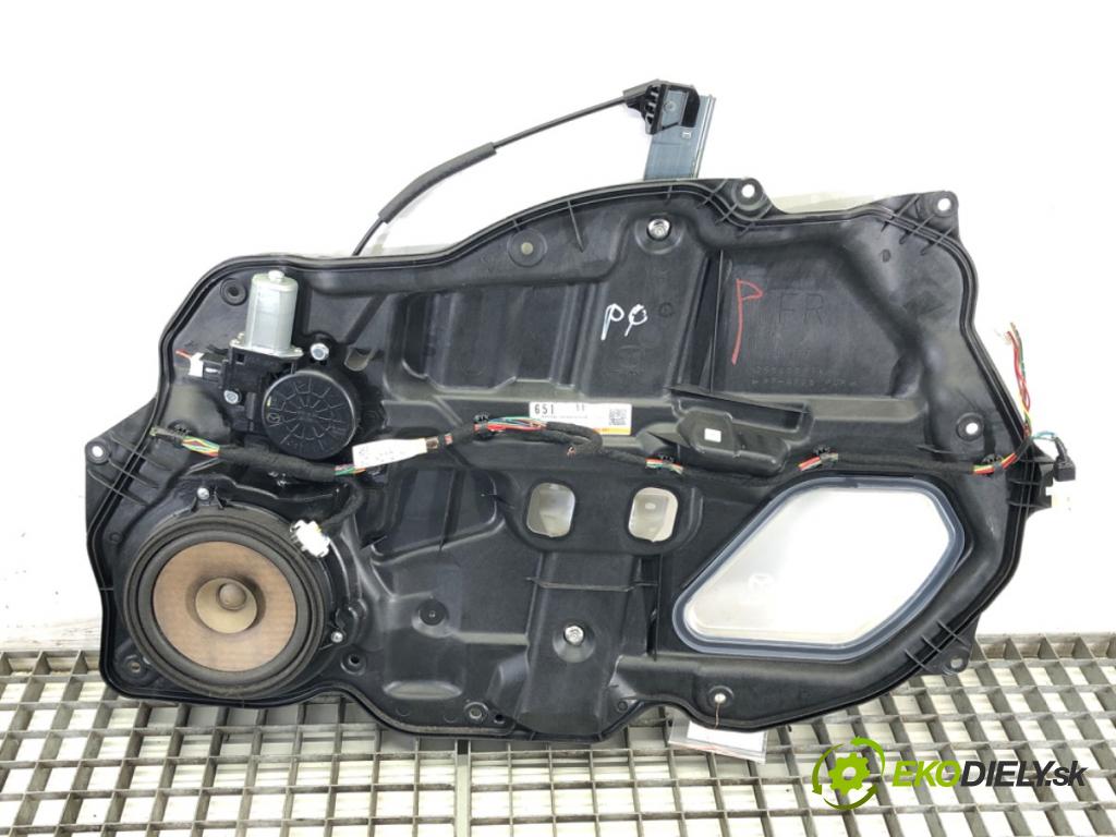 MAZDA 2 (DE_, DH_) 2007 - 2015    1.3 (DE3FS) 63 kW [86 KM] benzyna 2007 - 2015  mechanismus okna pravý přední část 7071831