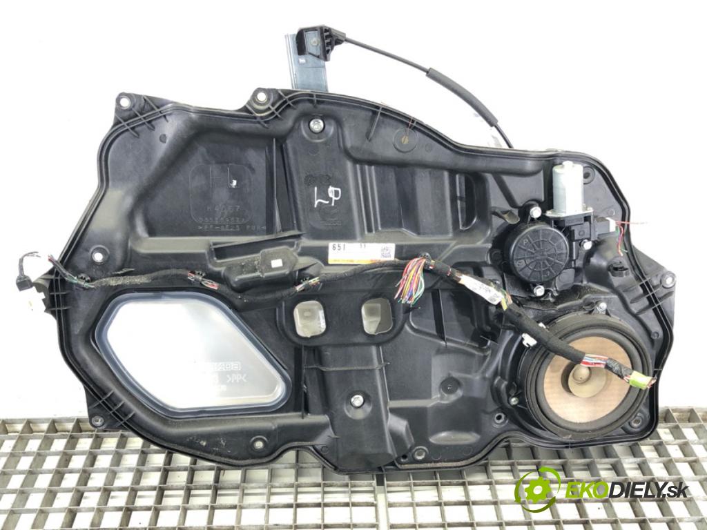 MAZDA 2 (DE_, DH_) 2007 - 2015    1.3 (DE3FS) 63 kW [86 KM] benzyna 2007 - 2015  mechanismus okna levý přední část 7072032