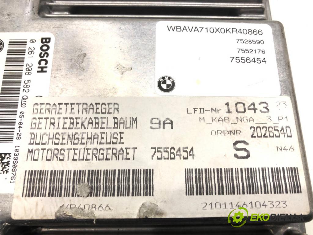 BMW 3 (E90) 2004 - 2012    320 i 110 kW [150 KM] benzyna 2004 - 2007  riadiaca jednotka Motor 0261208582 (Riadiaca jednotka)