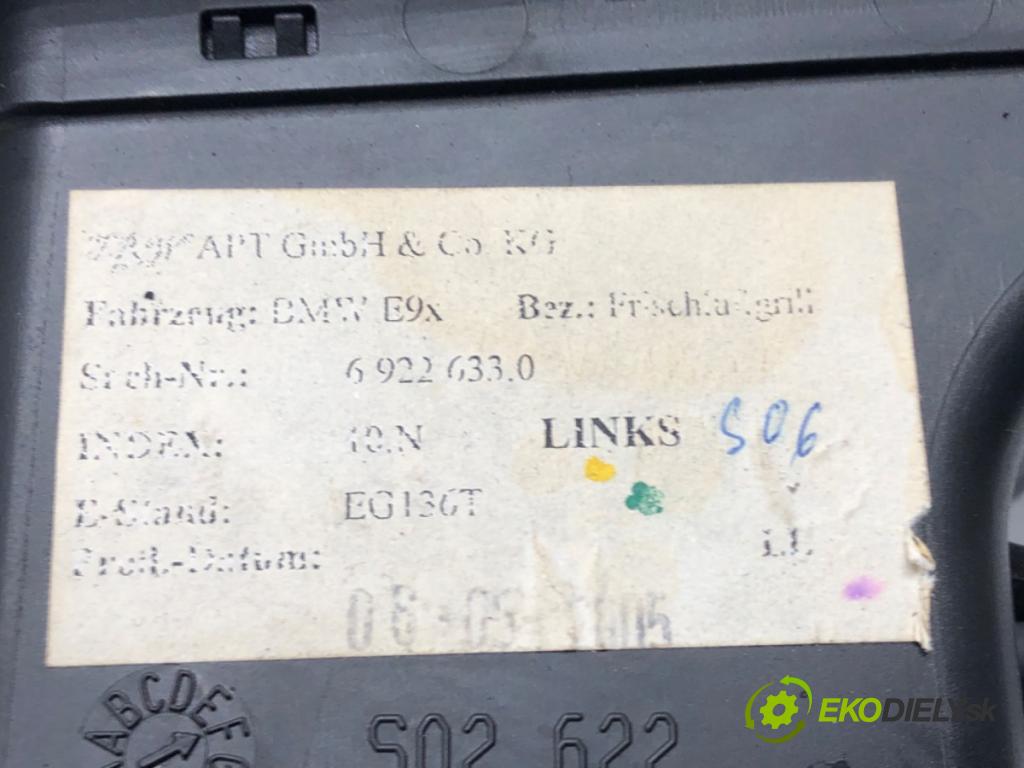 BMW 3 (E90) 2004 - 2012    320 i 110 kW [150 KM] benzyna 2004 - 2007  lišty kryt 6922633 (Lišta)