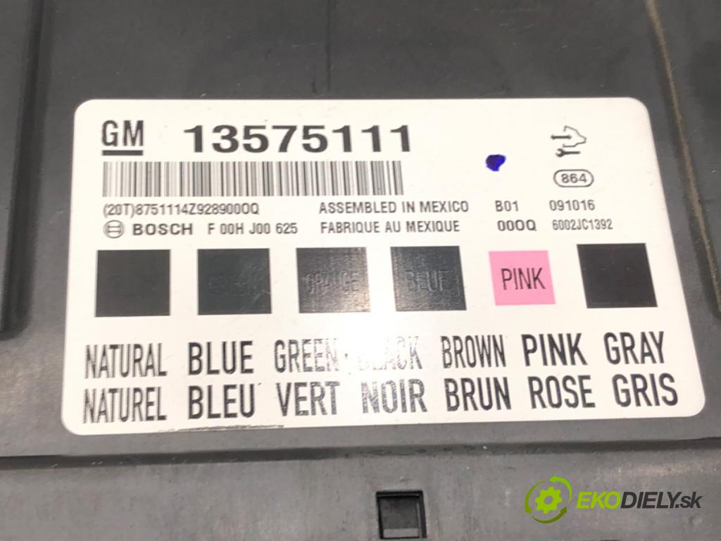 OPEL INSIGNIA A (G09) 2008 - 2017    2.0 CDTI (68) 118 kW [160 KM] olej napędowy 2008 - 2017  Modul komfortu 13575111 (Modul komfortu)