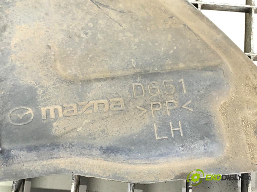MAZDA 2 (DE_, DH_) 2007 - 2015    1.3 (DE3FS) 63 kW [86 KM] benzyna 2007 - 2015  podblatník levý přední část