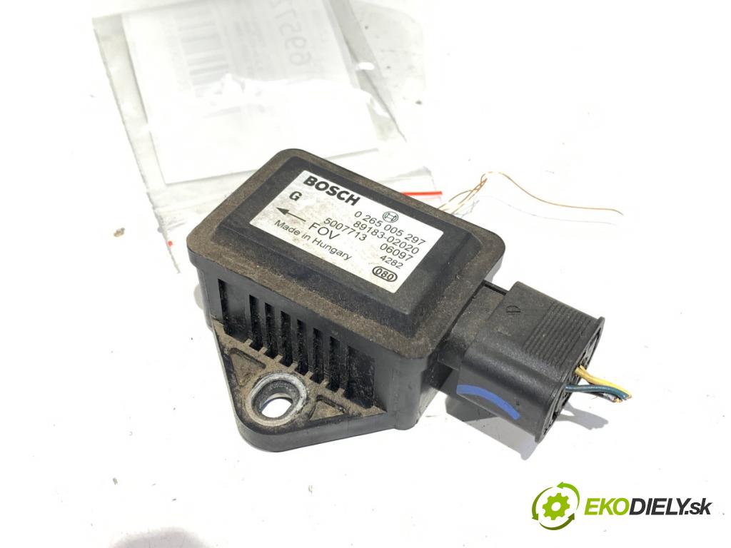 TOYOTA COROLLA Verso (ZER_, ZZE12_, R1_) 2004 - 2009    2.2 D-4D (AUR10_) 100 kW [136 KM] olej napędowy 2005 - 2009  snímač ESP 89183-02020