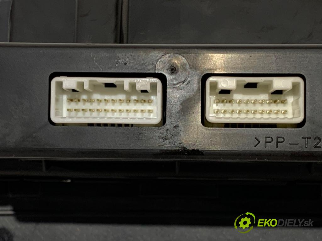 TOYOTA COROLLA Verso (ZER_, ZZE12_, R1_) 2004 - 2009    2.2 D-4D (AUR10_) 100 kW [136 KM] olej napędowy 2005 - 2009  Panel ovládania kúrenia 55900-0F030 (Prepínacie páčky pod volantom)