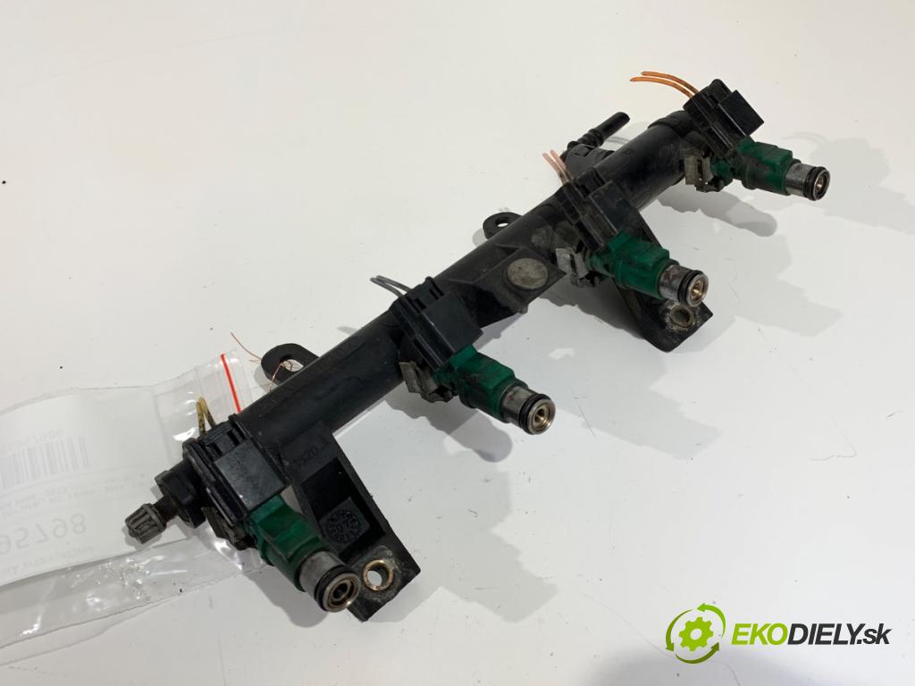 PEUGEOT 207 (WA_, WC_) 2006 - 2015    1.4 54 kW [73 KM] benzyna 2006 - 2013  Lišta vstrekovacia 9655833580 (Vstrekovacia lišta)