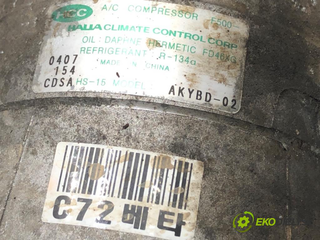 KIA SPORTAGE II (JE_, KM) 2004 - 2022    2.0 i 16V 104 kW [141 KM] benzyna 2004 - 2022  Kompresor klimatizácie AKYBD-02 (Kompresor klimatizácie)