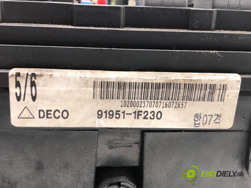 KIA SPORTAGE II (JE_, KM) 2004 - 2022    2.0 i 16V 104 kW [141 KM] benzyna 2004 - 2022  skříňka poistková 91951-1F230 (Pojistkové skříňky)