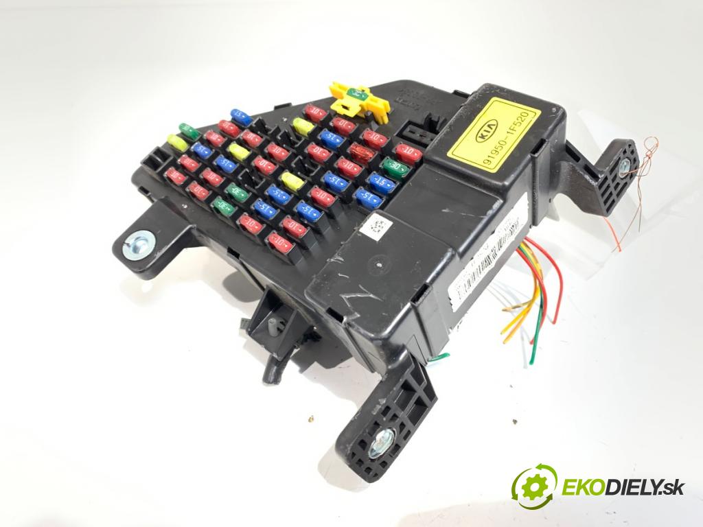 KIA SPORTAGE II (JE_, KM) 2004 - 2022    2.0 i 16V 104 kW [141 KM] benzyna 2004 - 2022  modul BSI 91950-1F520 (Pojistkové skříňky)