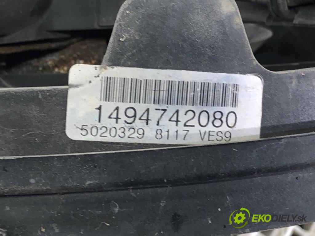 FIAT ULYSSE (179_) 2002 - 2011    2.2 JTD 94 kW [128 KM] olej napędowy 2002 - 2006  Ventilátor klimatizácie 1494742080 (Ventilátor chladiča klimatizácie)