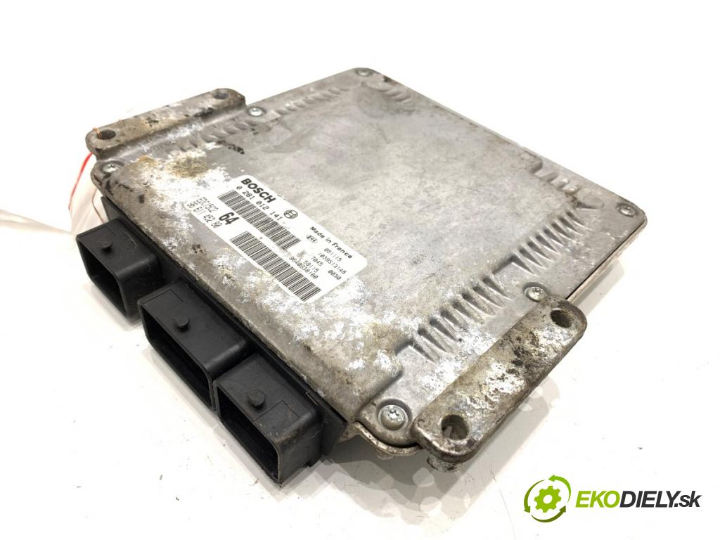 FIAT ULYSSE (179_) 2002 - 2011    2.2 JTD 94 kW [128 KM] olej napędowy 2002 - 2006  riadiaca jednotka Motor 0281012141 9661145280 (Riadiaca jednotka)