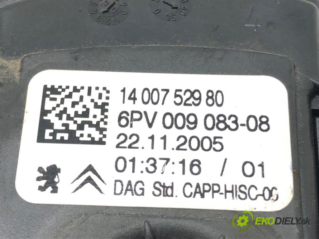 FIAT ULYSSE (179_) 2002 - 2011    2.2 JTD 94 kW [128 KM] olej napędowy 2002 - 2006  Potenciometer plynu 6PV009083-08 (Pedál)