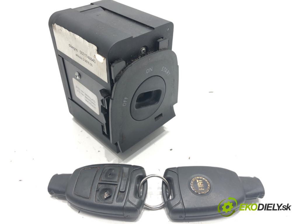 FIAT CROMA (194_) 2005 - 2022    1.9 D Multijet (194AXC1B, 194AXC12) 110 kW [150 KM] olej napędowy 2005 - 2011  spinačka 7354473430 (Spínacia skrinka a kľúč)