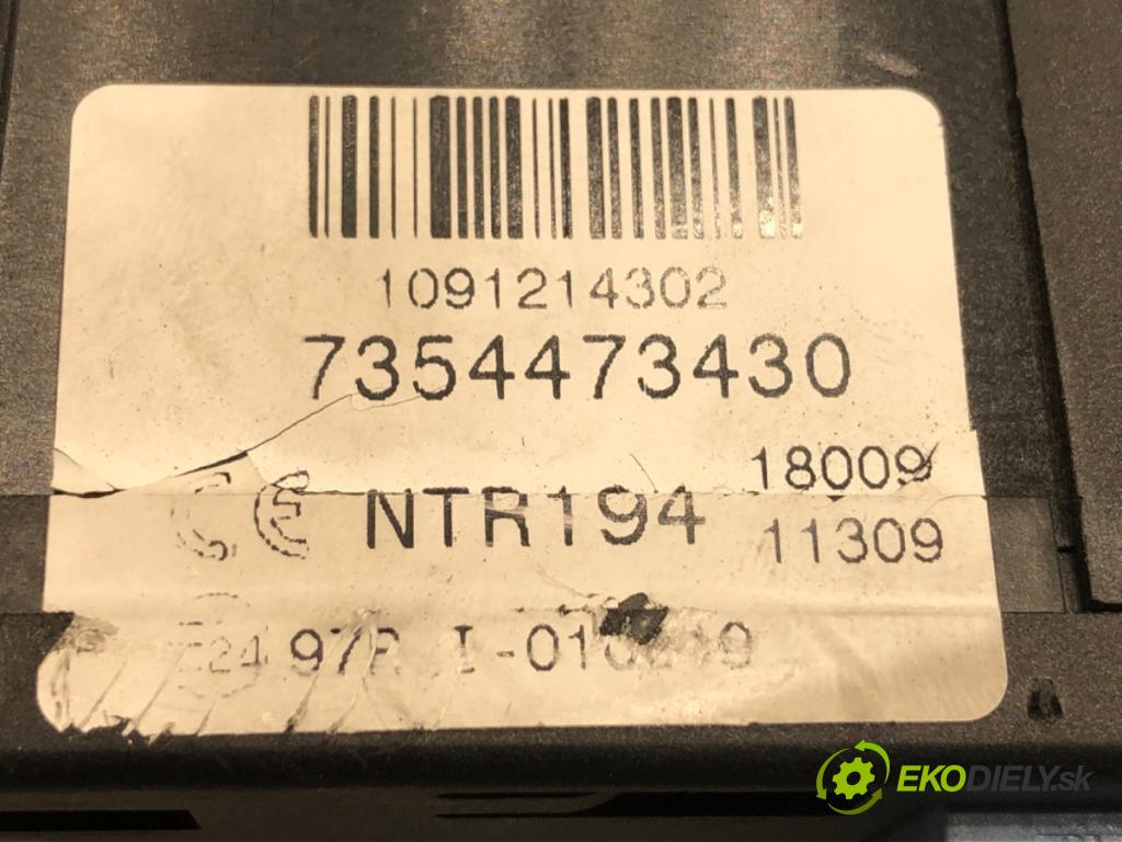 FIAT CROMA (194_) 2005 - 2022    1.9 D Multijet (194AXC1B, 194AXC12) 110 kW [150 KM] olej napędowy 2005 - 2011  spinačka 7354473430 (Spínacia skrinka a kľúč)