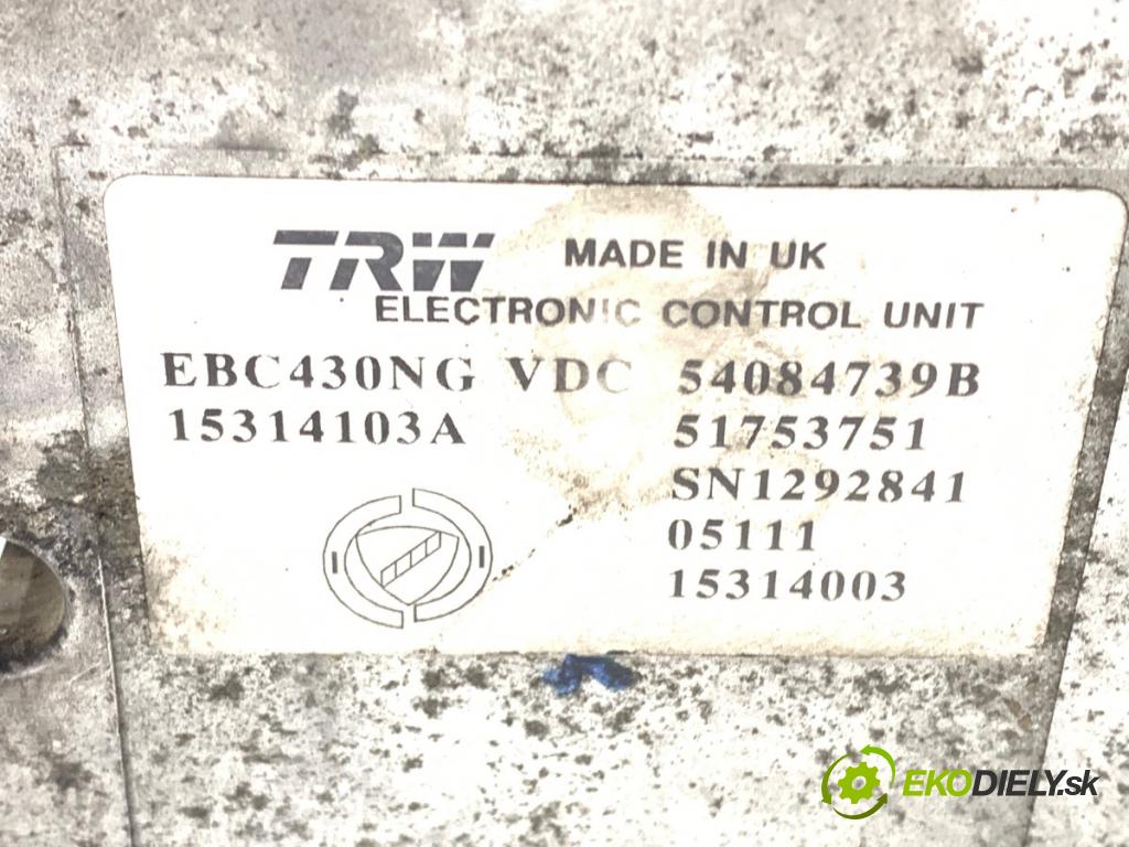 FIAT CROMA (194_) 2005 - 2022    1.9 D Multijet (194AXC1B, 194AXC12) 110 kW [150 KM] olej napędowy 2005 - 2011  Pumpa ABS 51753751 (Pumpa ABS)