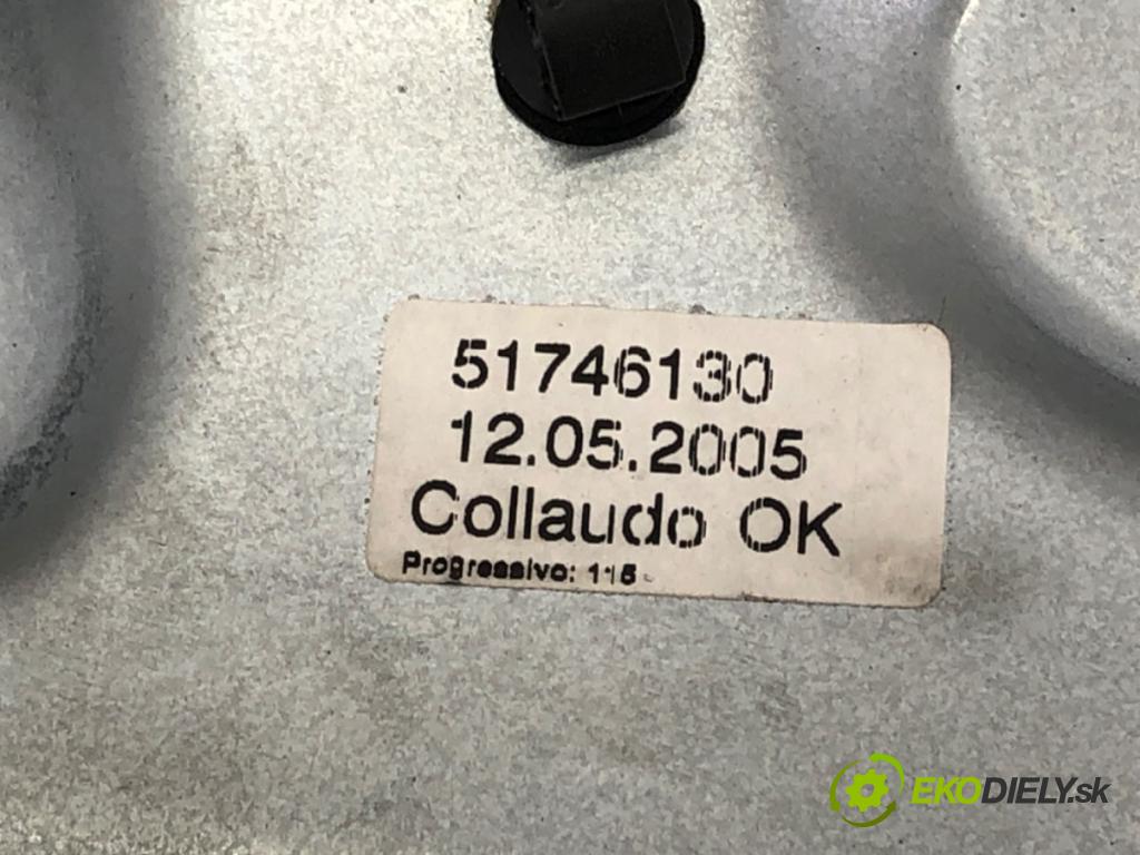 FIAT CROMA (194_) 2005 - 2022    1.9 D Multijet (194AXC1B, 194AXC12) 110 kW [150 KM] olej napędowy 2005 - 2011  mechanismus okna levý přední část 51746130