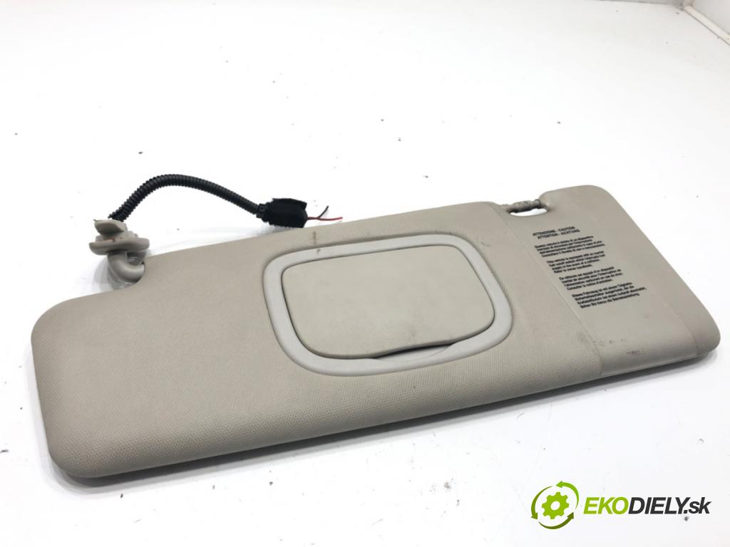 FIAT CROMA (194_) 2005 - 2022    1.9 D Multijet (194AXC1B, 194AXC12) 110 kW [150 KM] olej napędowy 2005 - 2011  Clona slnečná ľavy