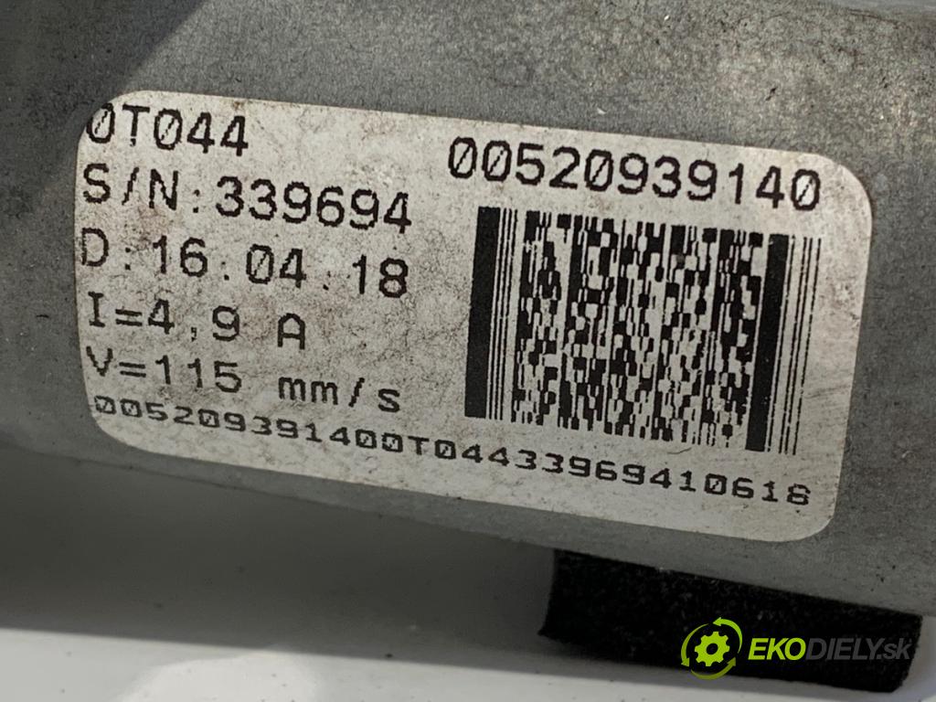 FIAT TIPO Kombi (356_) 2016 - 2022    1.4 (356WXA1B) 70 kW [95 KM] benzyna 2016 - 2022  mechanismus okna pravý zadní část 00520939140