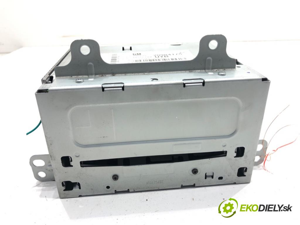 CHEVROLET CRUZE (J300) 2009 - 2022    1.8 104 kW [141 KM] benzyna 2009 - 2022  RADIO 20984175 (Audio zariadenie)