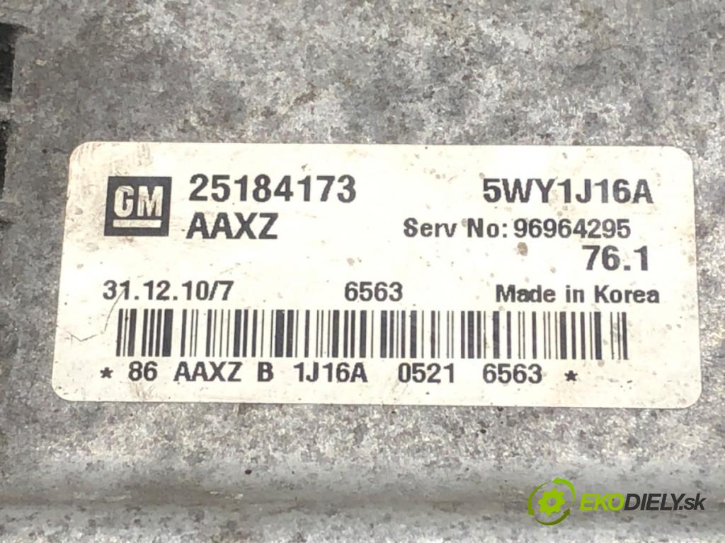 CHEVROLET CRUZE (J300) 2009 - 2022    1.8 104 kW [141 KM] benzyna 2009 - 2022  riadiaca jednotka Motor 25184173 (Riadiaca jednotka)