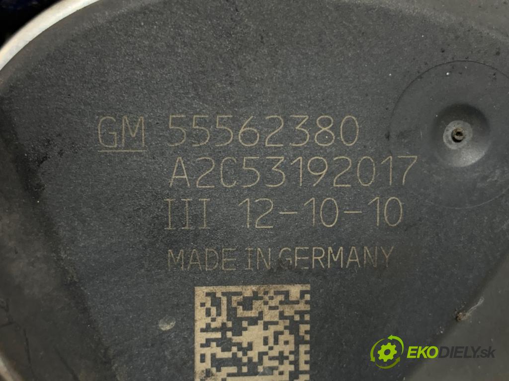 CHEVROLET CRUZE (J300) 2009 - 2022    1.8 104 kW [141 KM] benzyna 2009 - 2022  Škrtiaca klapka 55562380 (Škrtiaca klapka)